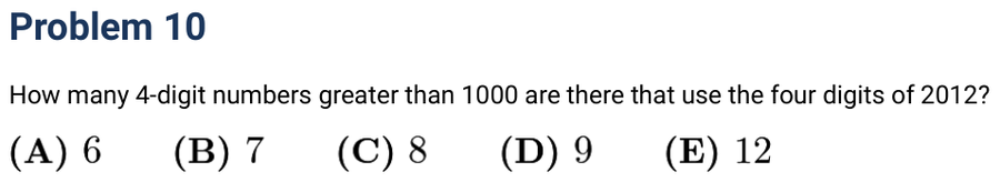 2012 Problem 10