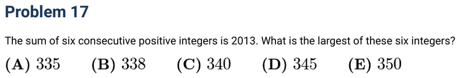 2013 Problem 17