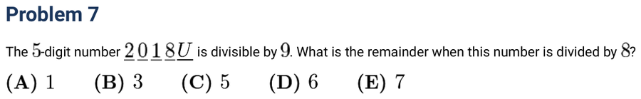 2018 Problem 7
