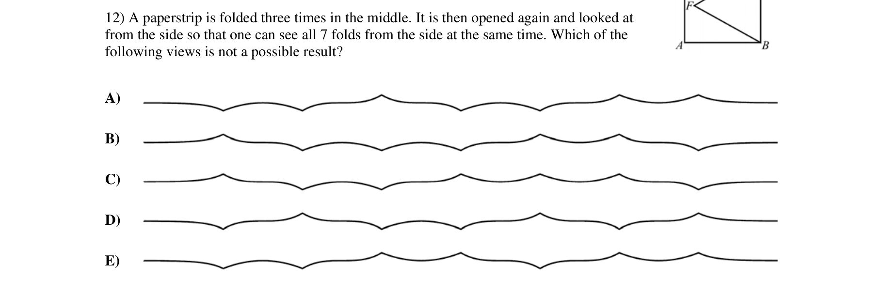 Figure for Math Kangaroo 2010 Problem 12