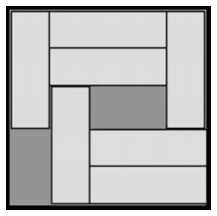 Figure for Math Kangaroo 2010 Problem 9