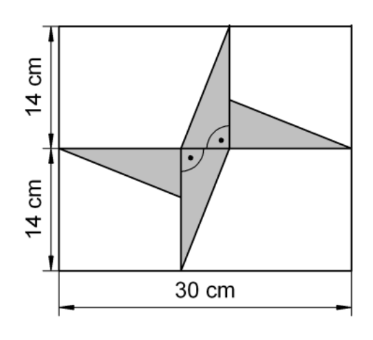 Figure for Math Kangaroo 2011 Problem 22