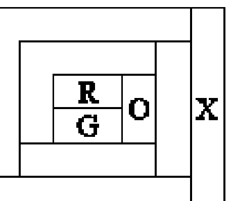 Figure for Math Kangaroo 2011 Problem 15