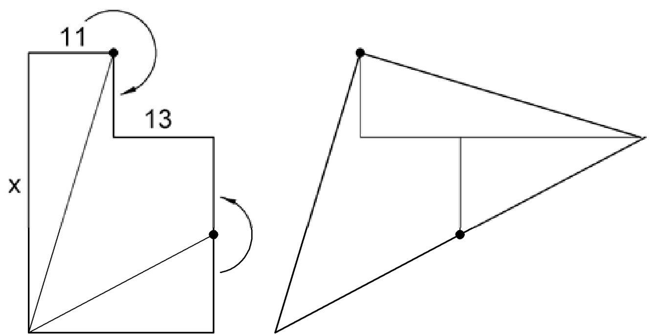 Figure for Math Kangaroo 2011 Problem 29