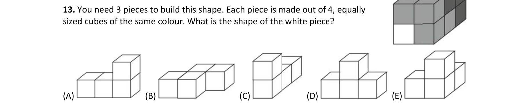 Figure for Math Kangaroo 2012 Problem 13
