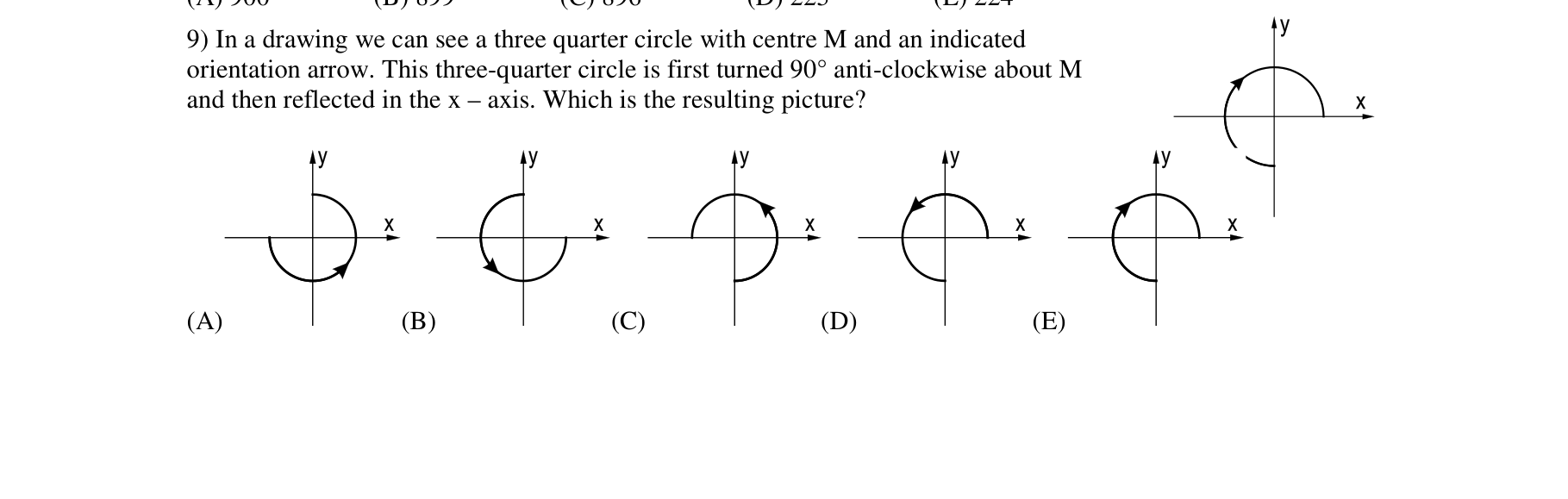 Figure for Math Kangaroo 2013 Problem 9