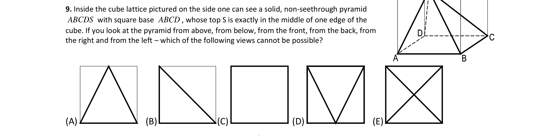 Figure for Math Kangaroo 2013 Problem 9