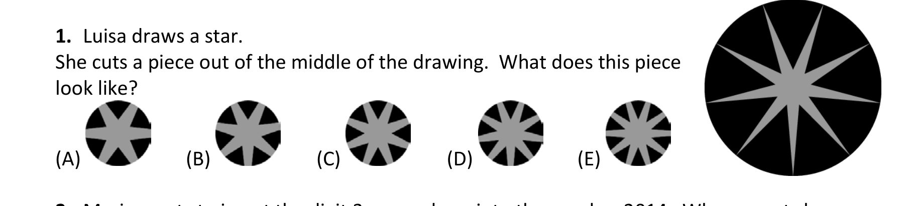 Figure for Math Kangaroo 2014 Problem 1
