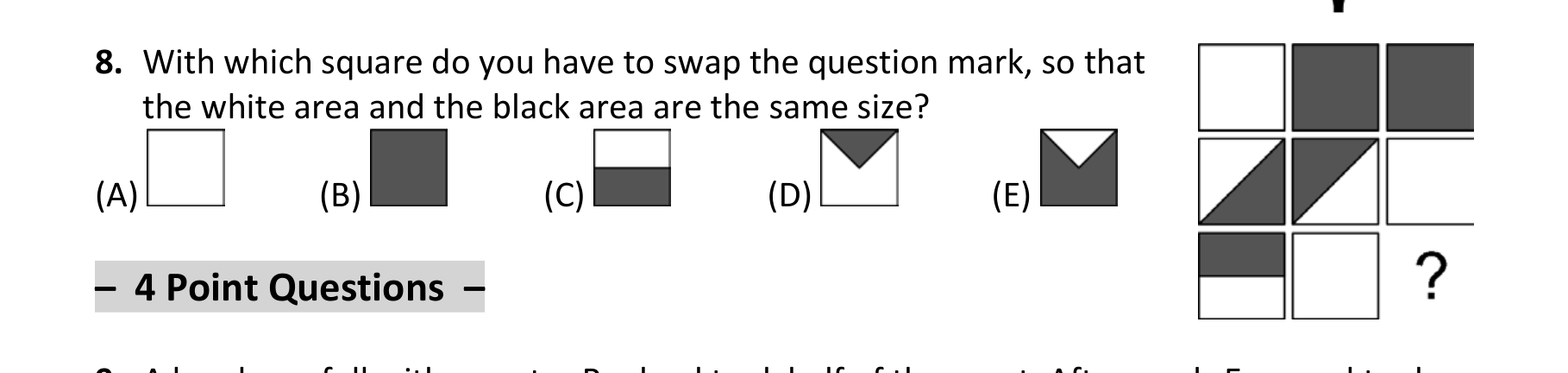 Figure for Math Kangaroo 2014 Problem 8