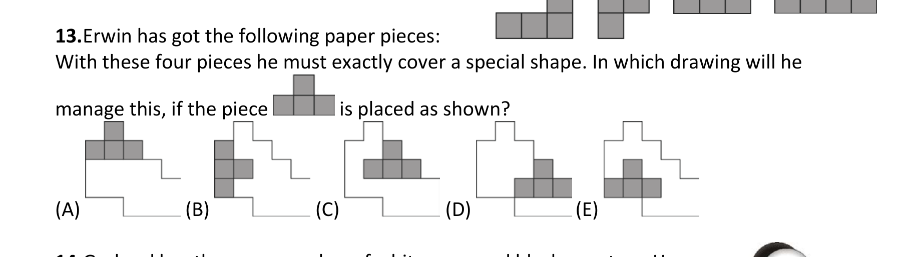 Figure for Math Kangaroo 2014 Problem 13