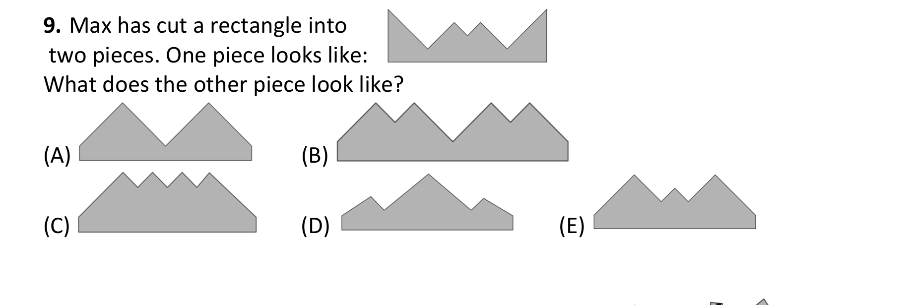 Figure for Math Kangaroo 2014 Problem 9