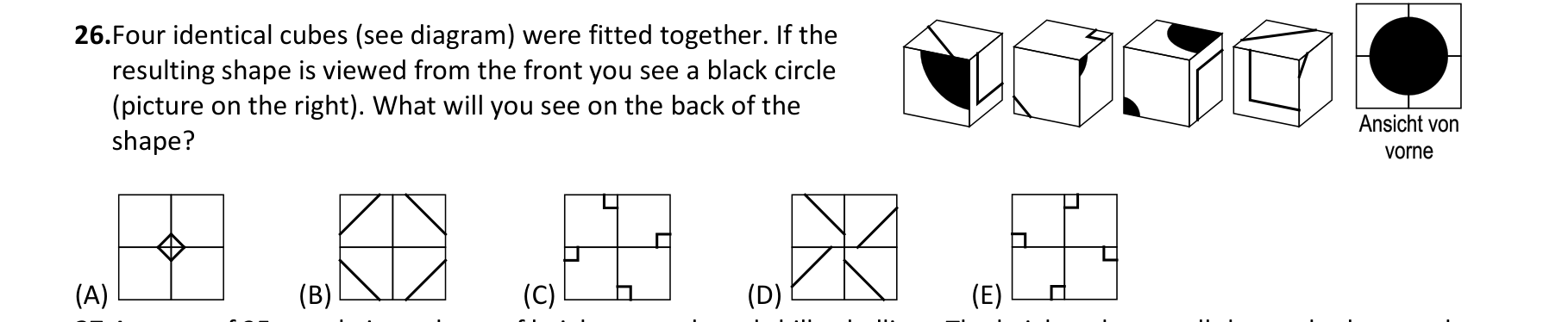 Figure for Math Kangaroo 2014 Problem 26