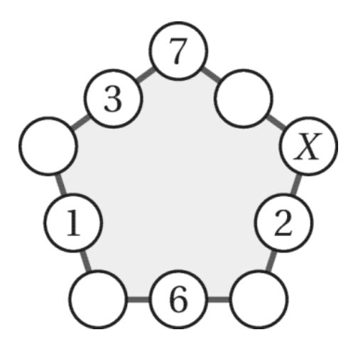 Figure for Math Kangaroo 2016 Problem 22