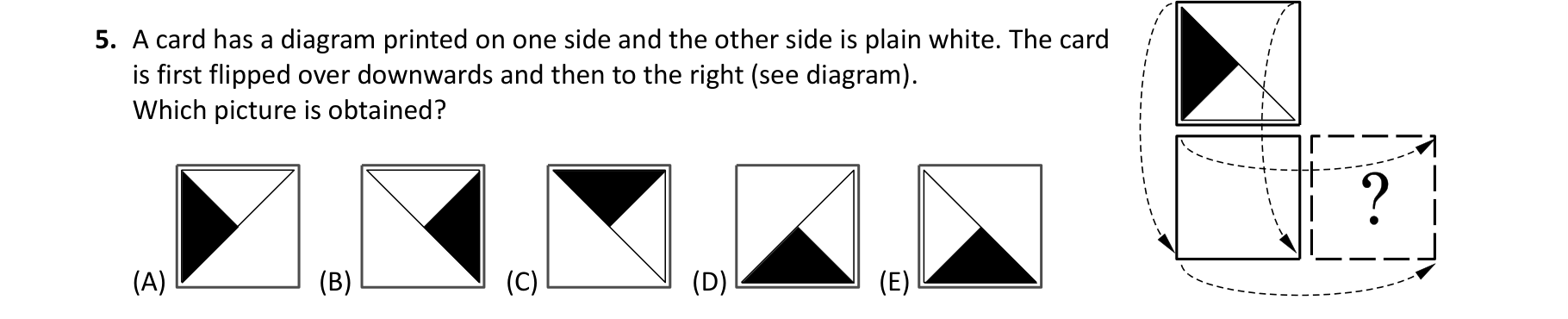 Figure for Math Kangaroo 2016 Problem 5