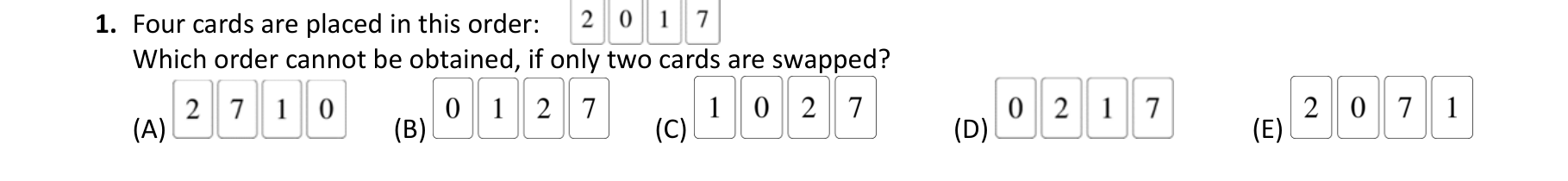 Figure for Math Kangaroo 2017 Problem 1