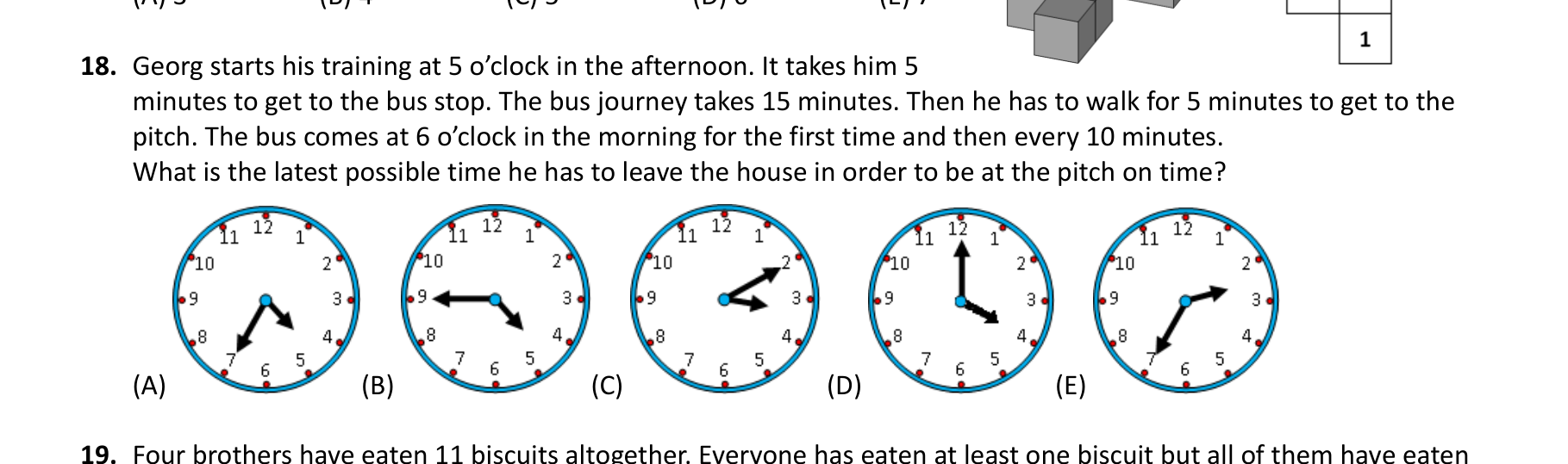 Figure for Math Kangaroo 2017 Problem 18