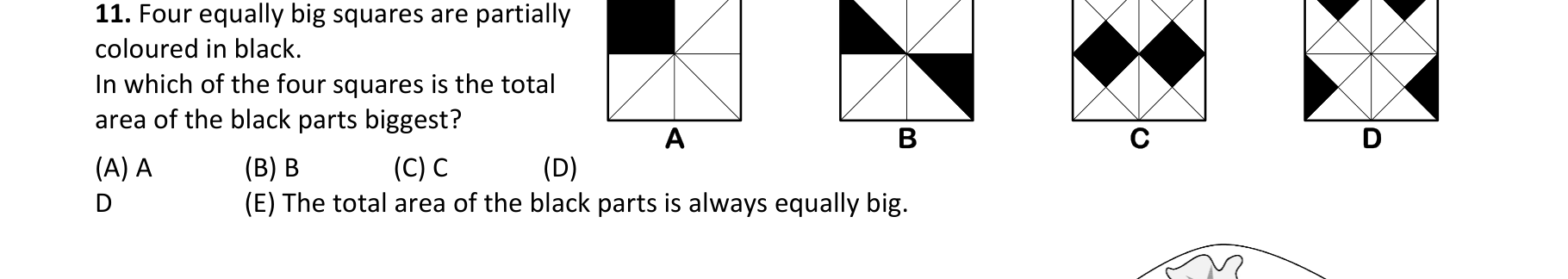 Figure for Math Kangaroo 2018 Problem 11