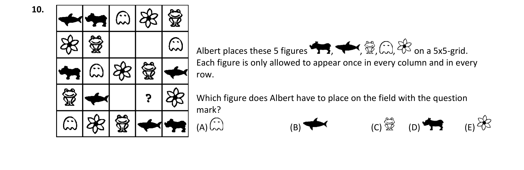 Figure for Math Kangaroo 2018 Problem 10