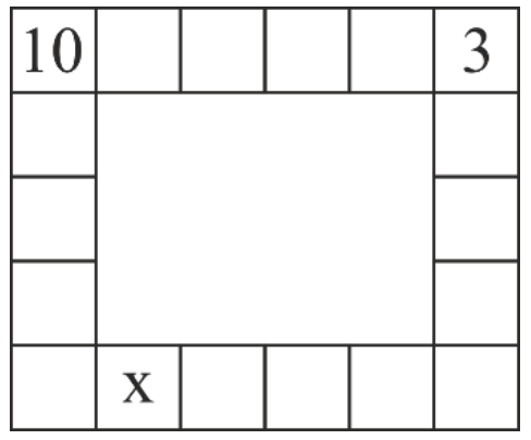 Figure for Math Kangaroo 2018 Problem 23