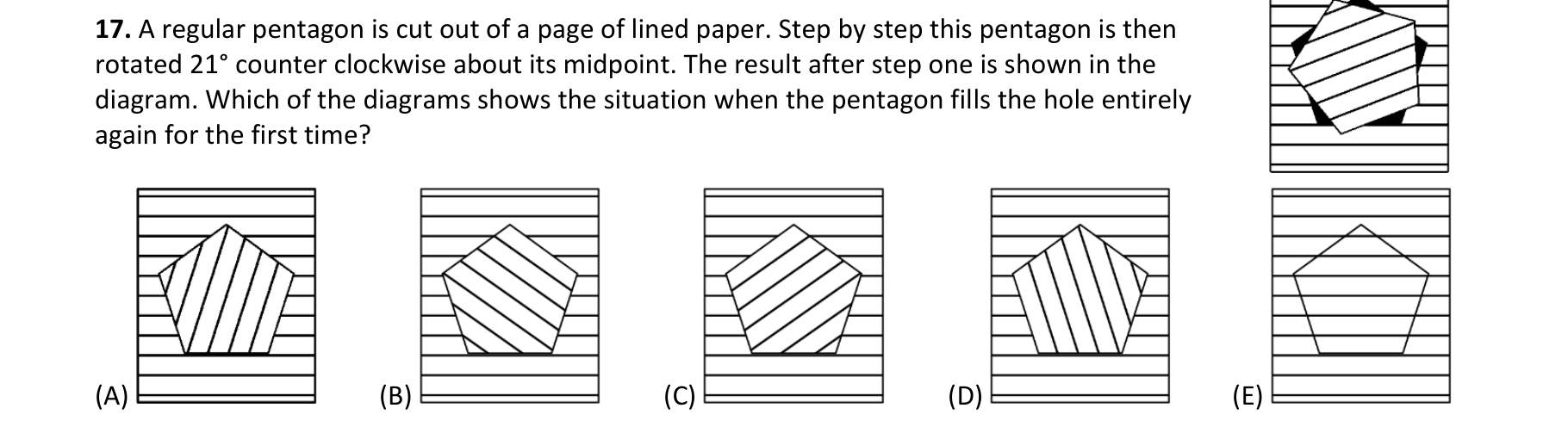 Figure for Math Kangaroo 2018 Problem 17