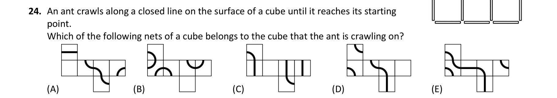 Figure for Math Kangaroo 2019 Problem 24