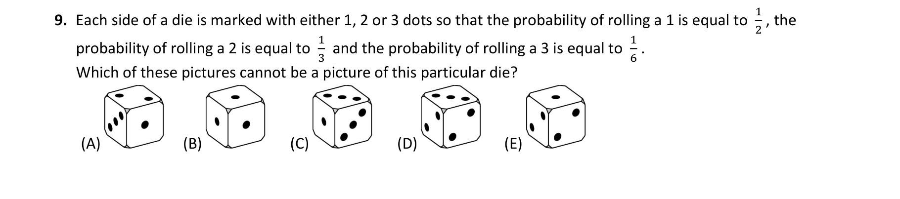 Figure for Math Kangaroo 2019 Problem 9