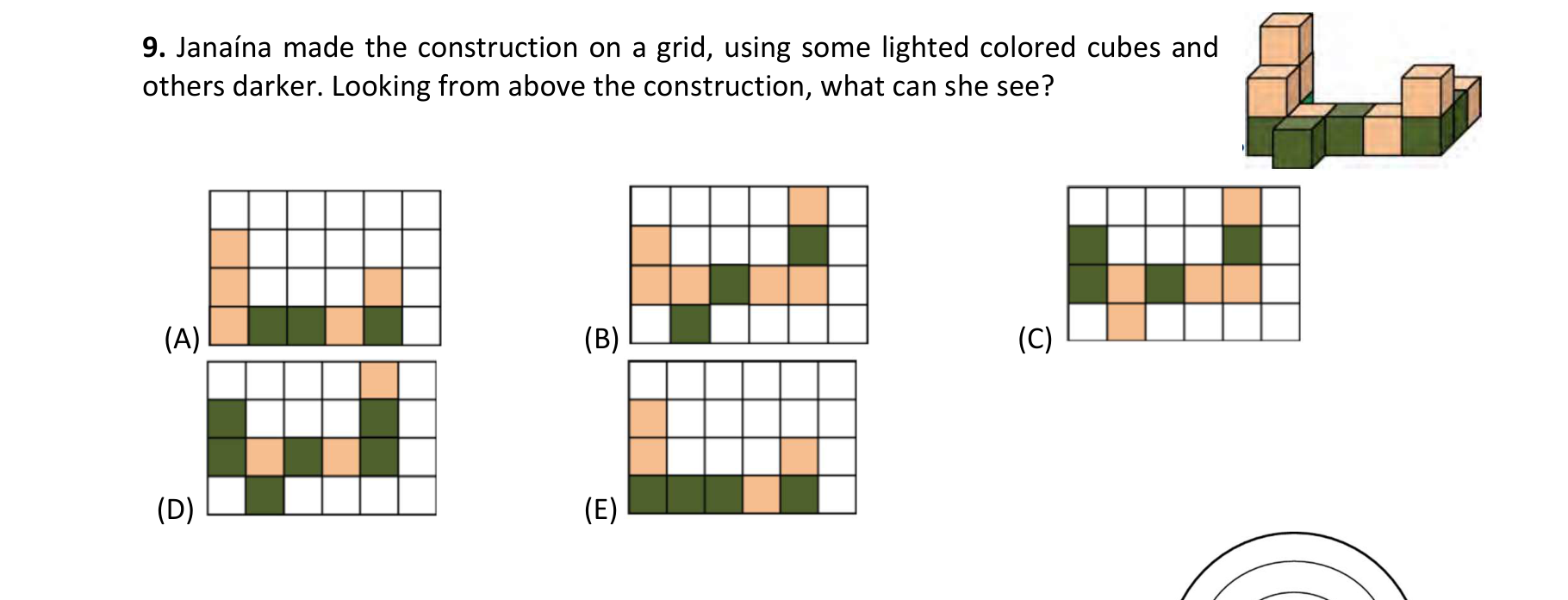 Figure for Math Kangaroo 2020 Problem 9