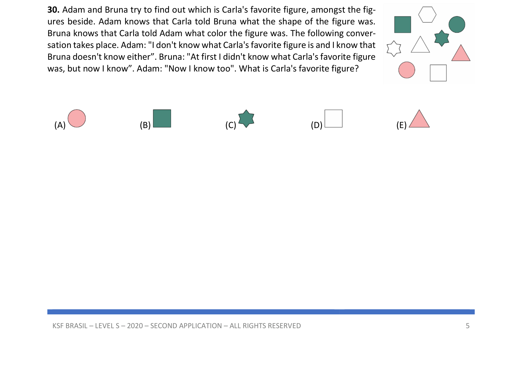 Figure for Math Kangaroo 2020 Problem 30