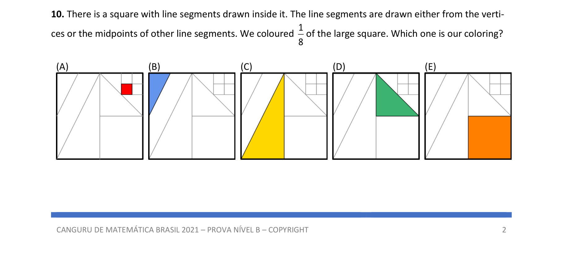 Figure for Math Kangaroo 2021 Problem 10