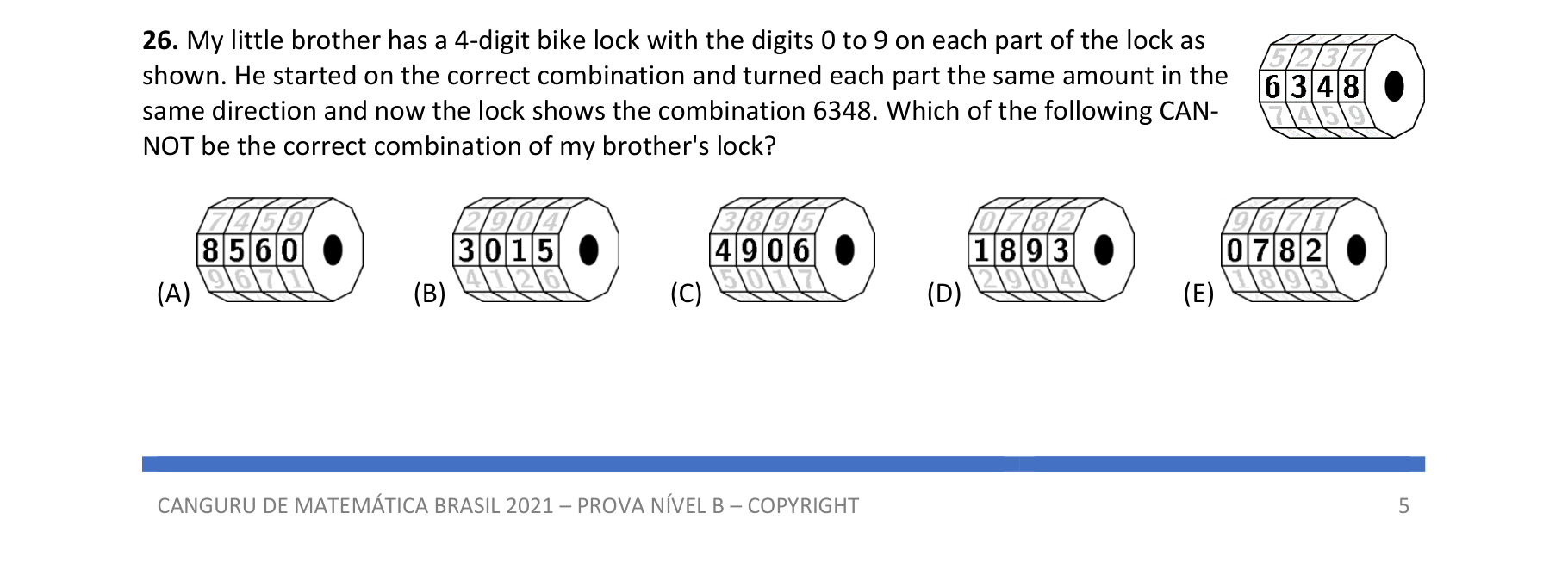 Figure for Math Kangaroo 2021 Problem 26