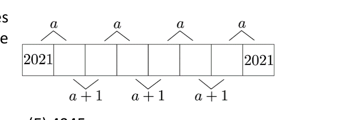 Figure for Math Kangaroo 2021 Problem 20