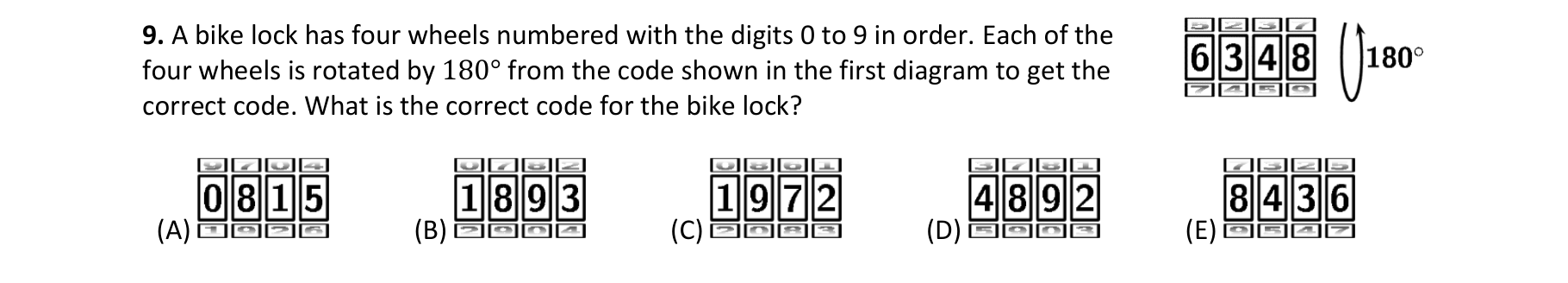 Figure for Math Kangaroo 2021 Problem 9