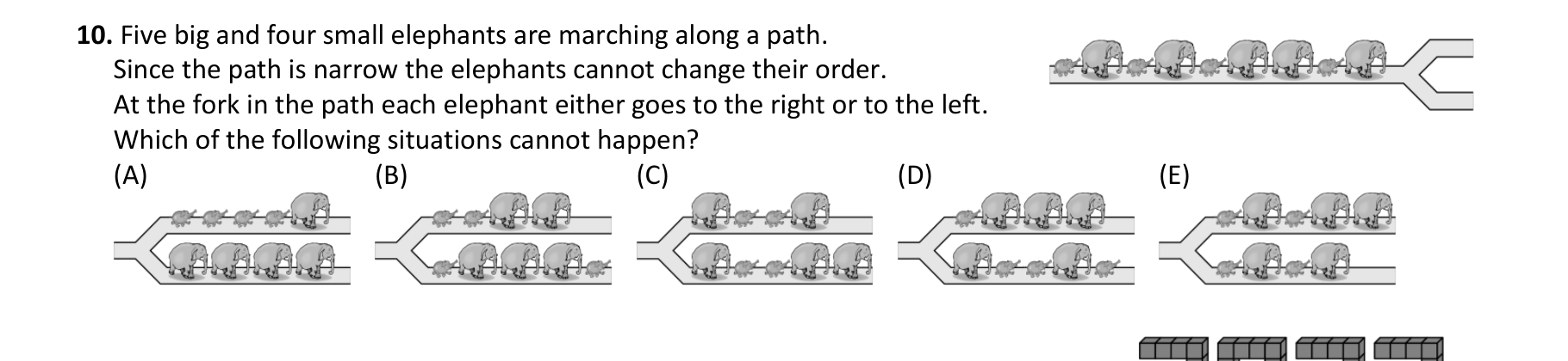 Figure for Math Kangaroo 2022 Problem 10