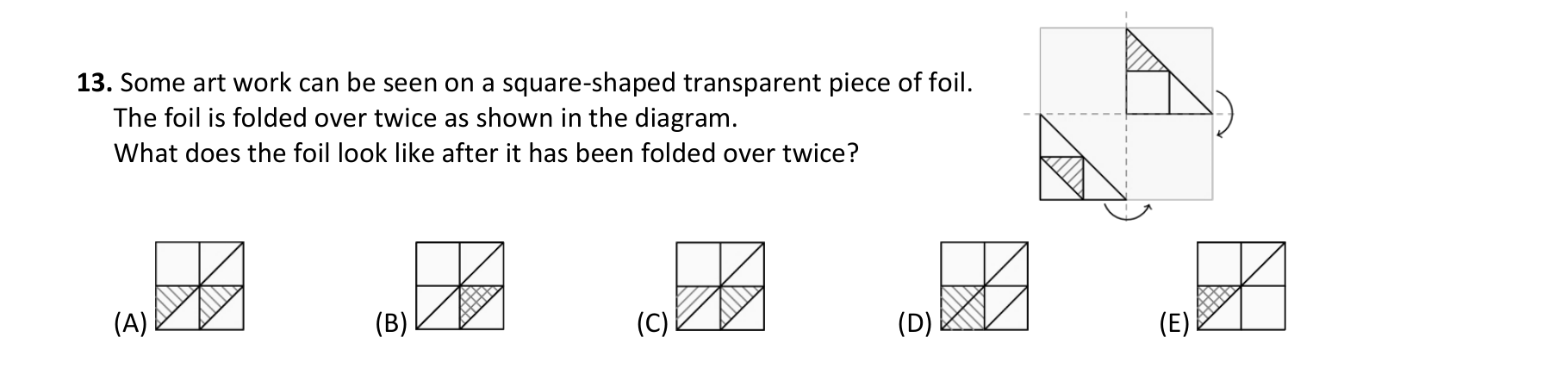 Figure for Math Kangaroo 2022 Problem 13