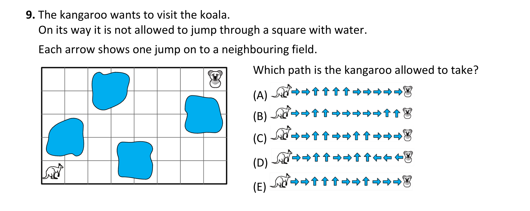 Figure for Math Kangaroo 2022 Problem 9