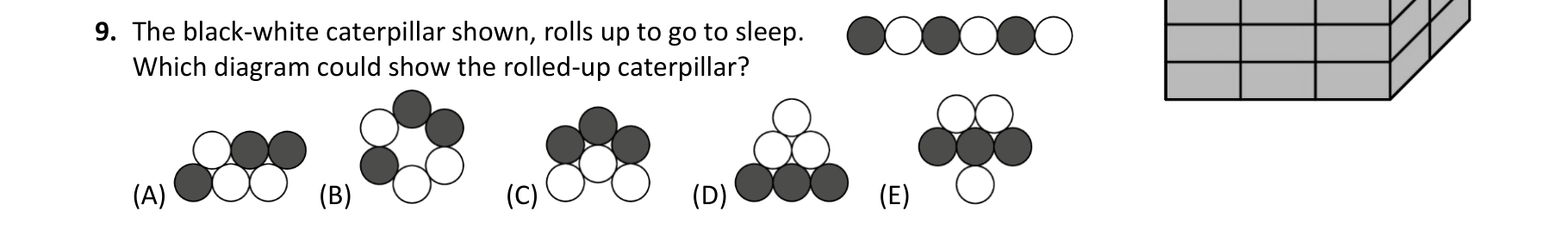 Figure for Math Kangaroo 2022 Problem 9