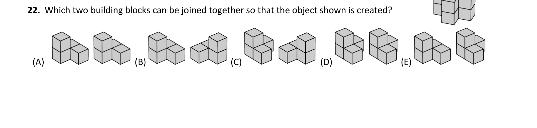 Figure for Math Kangaroo 2022 Problem 22