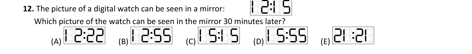 Figure for Math Kangaroo 2023 Problem 12
