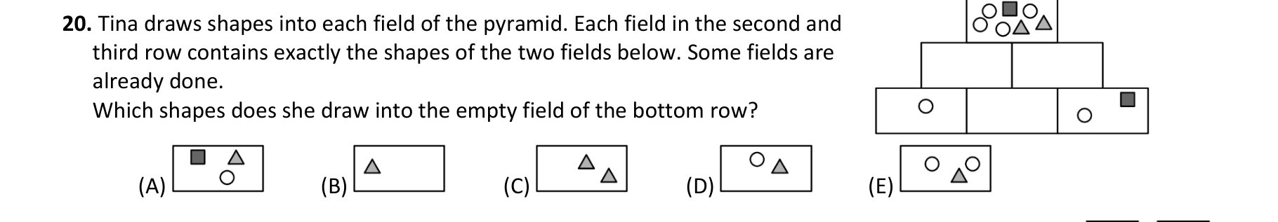 Figure for Math Kangaroo 2023 Problem 20