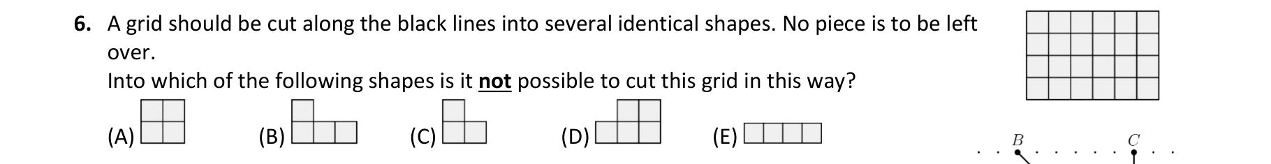 Figure for Math Kangaroo 2023 Problem 6