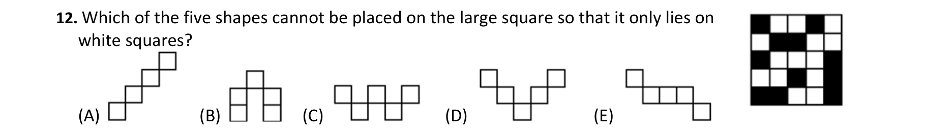 Figure for Math Kangaroo 2025 Problem 12