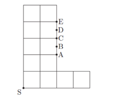 Figure for Math Kangaroo 2025 Problem 16