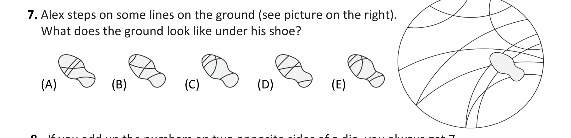 Figure for Math Kangaroo 2025 Problem 7