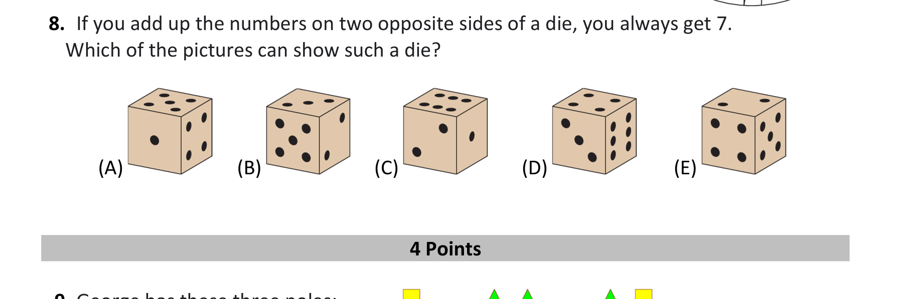 Figure for Math Kangaroo 2025 Problem 8