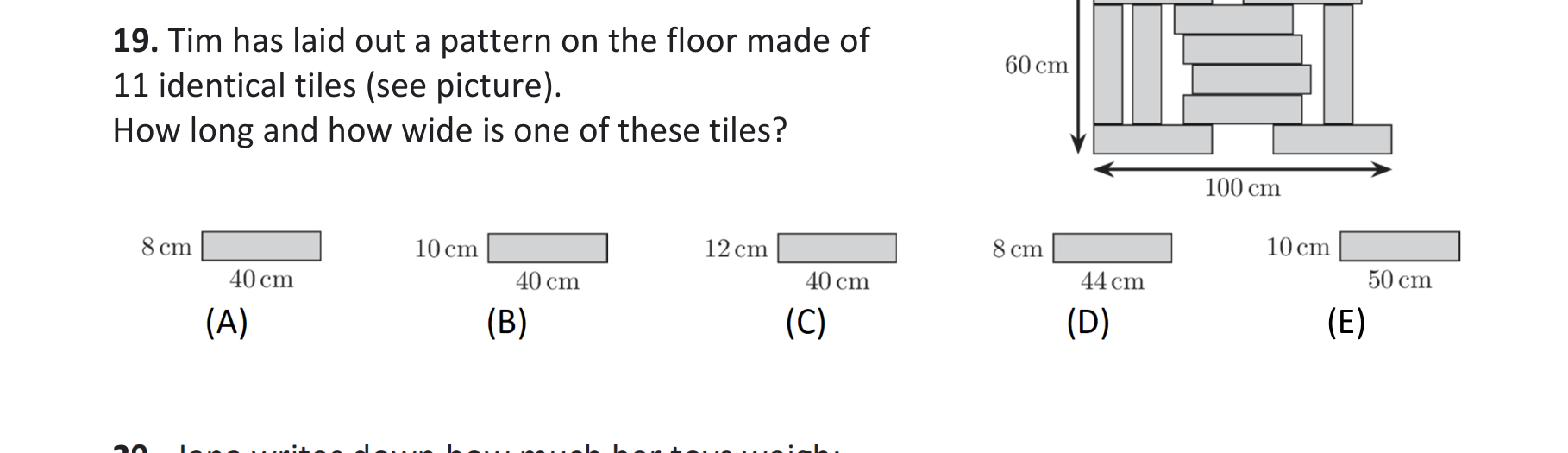 Figure for Math Kangaroo 2025 Problem 19