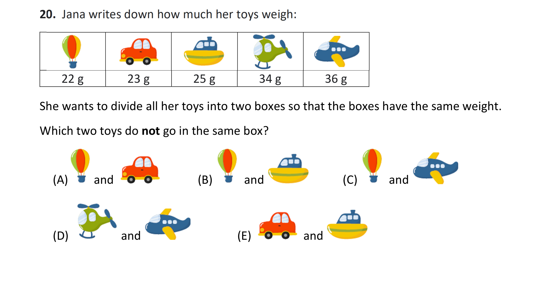 Figure for Math Kangaroo 2025 Problem 20