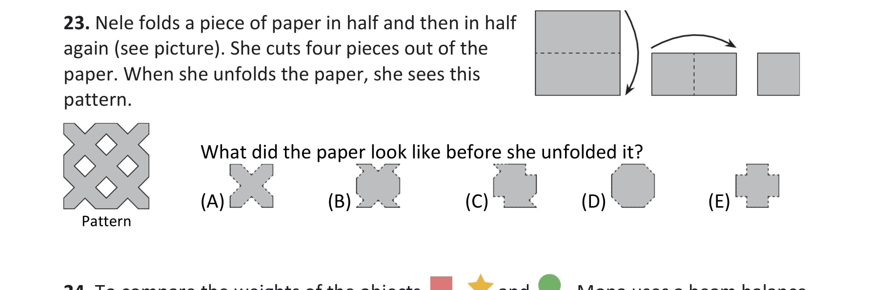 Figure for Math Kangaroo 2025 Problem 23