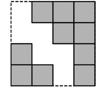 Figure for Math Kangaroo 2025 Problem 4