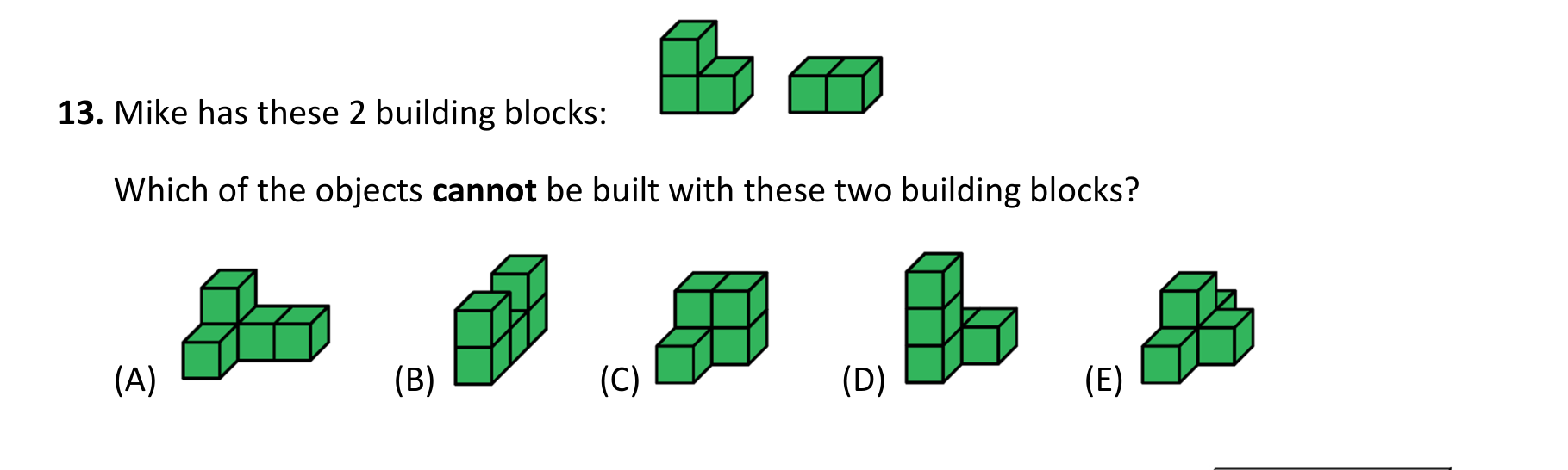 Figure for Math Kangaroo 2025 Problem 13