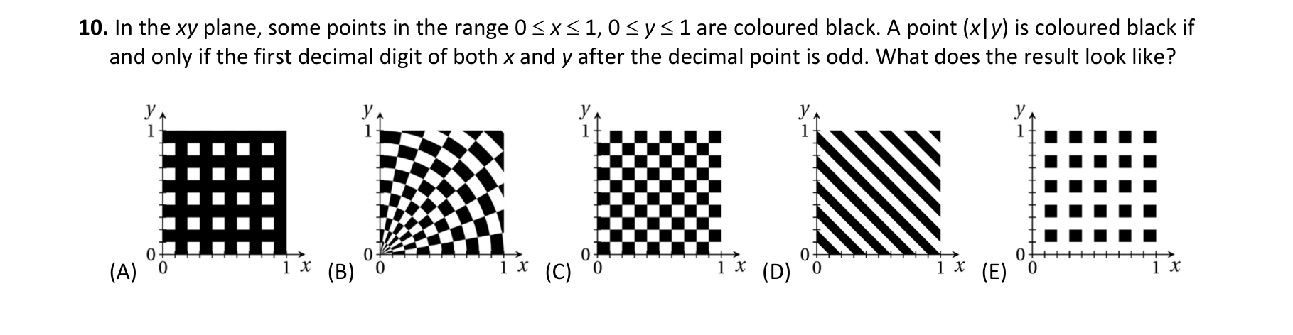 Figure for Math Kangaroo 2025 Problem 10